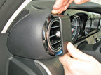 Brodit ProClip 805208 voor Mercedes Benz E-Class, Stationwagon 2017-2023, Mercedes Benz E-Class, Sedan 2017-2023 en Mercedes Benz E-Class, Coupé 2018-2023 - detail van dashboardmontage