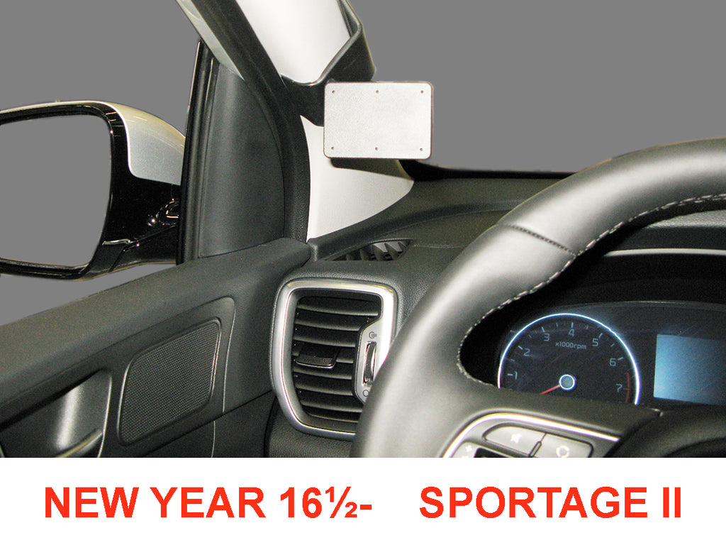Brodit ProClip 805210 voor Kia Sportage 2016-2021 - productfoto zwarte ABS montagebasis