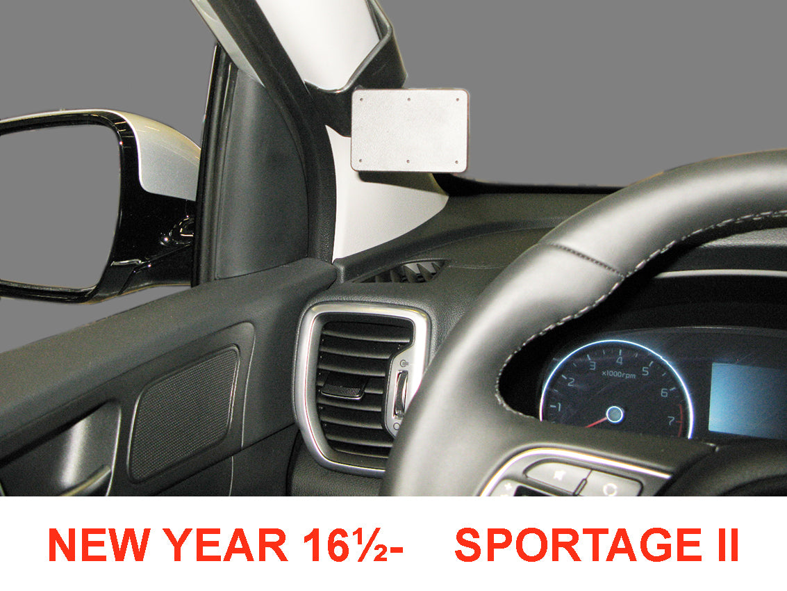 Brodit ProClip 805210 voor Kia Sportage 2016-2021 - productfoto zwarte ABS montagebasis