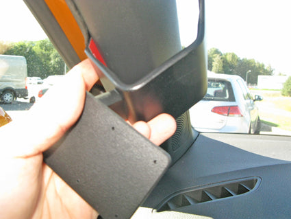 Brodit ProClip 805256 voor Cupra Ateca 2020-2026 en Seat Ateca 2017-2024 - montagepositie op dashboard