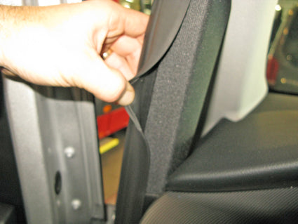 Brodit ProClip 805274 voor Mercedes Benz V-Class 2016-2026 en Mercedes Benz EQV 2022-2026 - montagepositie op dashboard