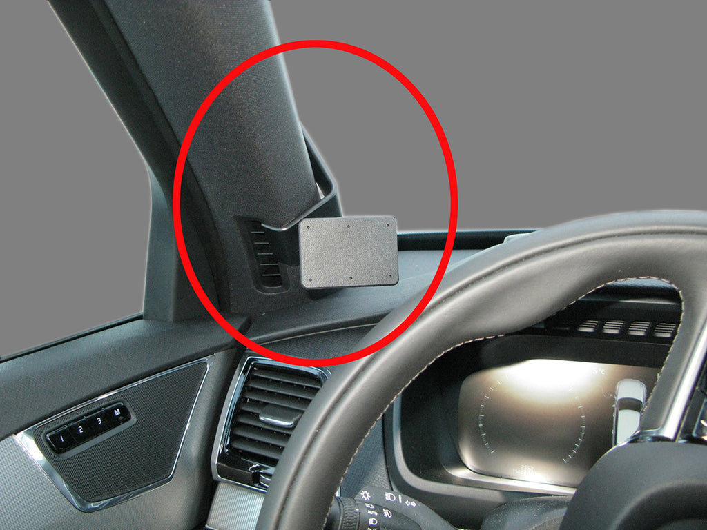 Brodit ProClip 805284 voor Volvo XC90 2015-2024 - productfoto zwarte ABS montagebasis