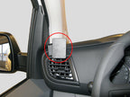 Brodit ProClip 805287 voor Citroen SpaceTourer 2016-2026, Citroen Jumpy 3rd Gen 2016-2026 e.a. - productfoto zwarte ABS montagebasis