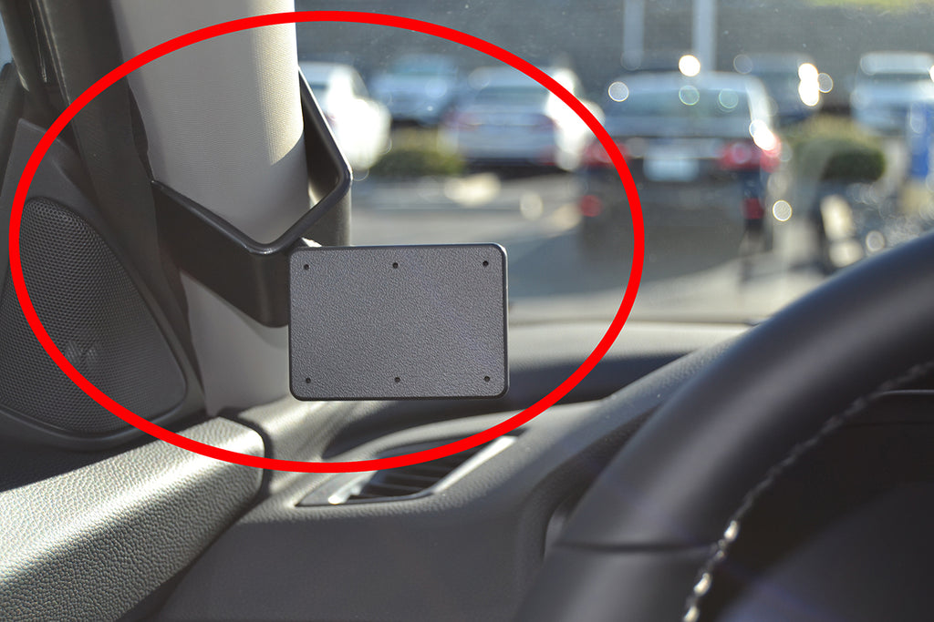 Brodit ProClip 805376 voor Honda Accord 2018-2022 - productfoto zwarte ABS montagebasis