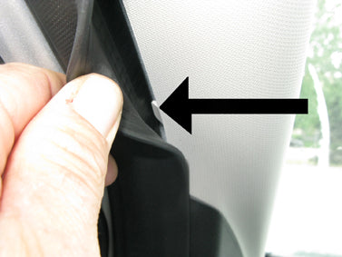 Brodit ProClip 805422 voor Ford Transit Connect 2018-2023 en Ford Tourneo Connect 2018-2022 - montagepositie op dashboard