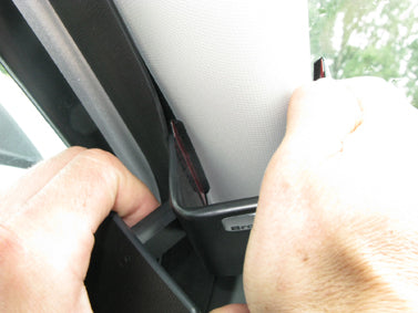 Brodit ProClip 805422 voor Ford Transit Connect 2018-2023 en Ford Tourneo Connect 2018-2022 - ProClip geplaatst in het voertuig