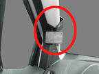 Brodit ProClip 805422 voor Ford Transit Connect 2018-2023 en Ford Tourneo Connect 2018-2022 - productfoto zwarte ABS montagebasis