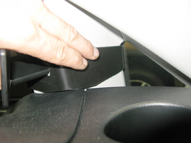 Brodit ProClip 805452 voor Mercedes Benz Vito 2015-2023 - detail van dashboardmontage
