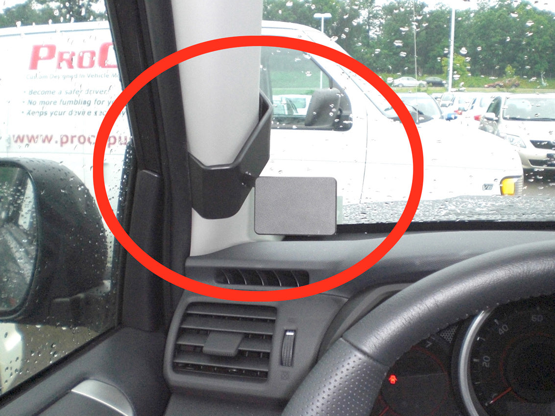 Brodit ProClip 805461 voor Toyota 4Runner 2017-2024 - productfoto zwarte ABS montagebasis