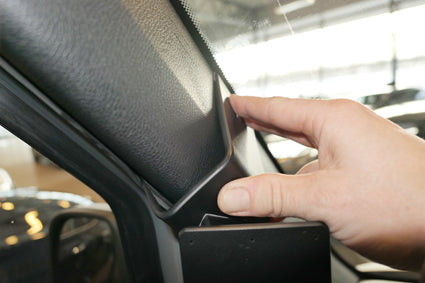 Brodit ProClip 805490 voor Mercedes Benz Sprinter 2019-2026 - detail van dashboardmontage