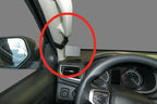 Brodit ProClip 805524 voor Mitsubishi L200 2020-2024 - productfoto zwarte ABS montagebasis