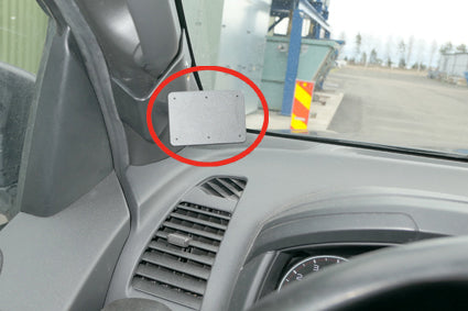 Brodit ProClip 805598 voor Isuzu D-Max 2012-2020 - productfoto zwarte ABS montagebasis