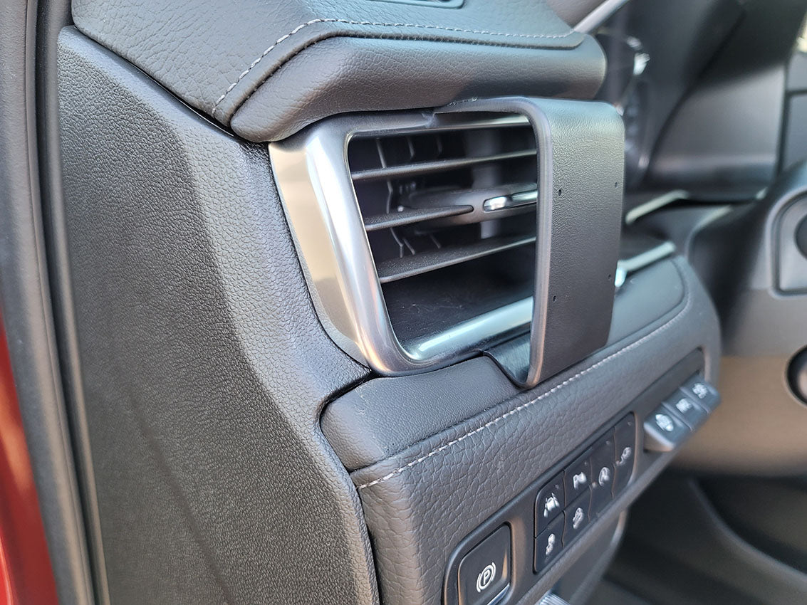 Brodit ProClip 805651 voor GMC Yukon 2021-2024 - productfoto zwarte ABS montagebasis