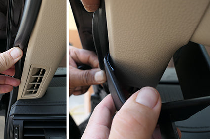 Brodit ProClip 805704 voor Toyota LandCruiser 300 2021-2026 - montagepositie op dashboard