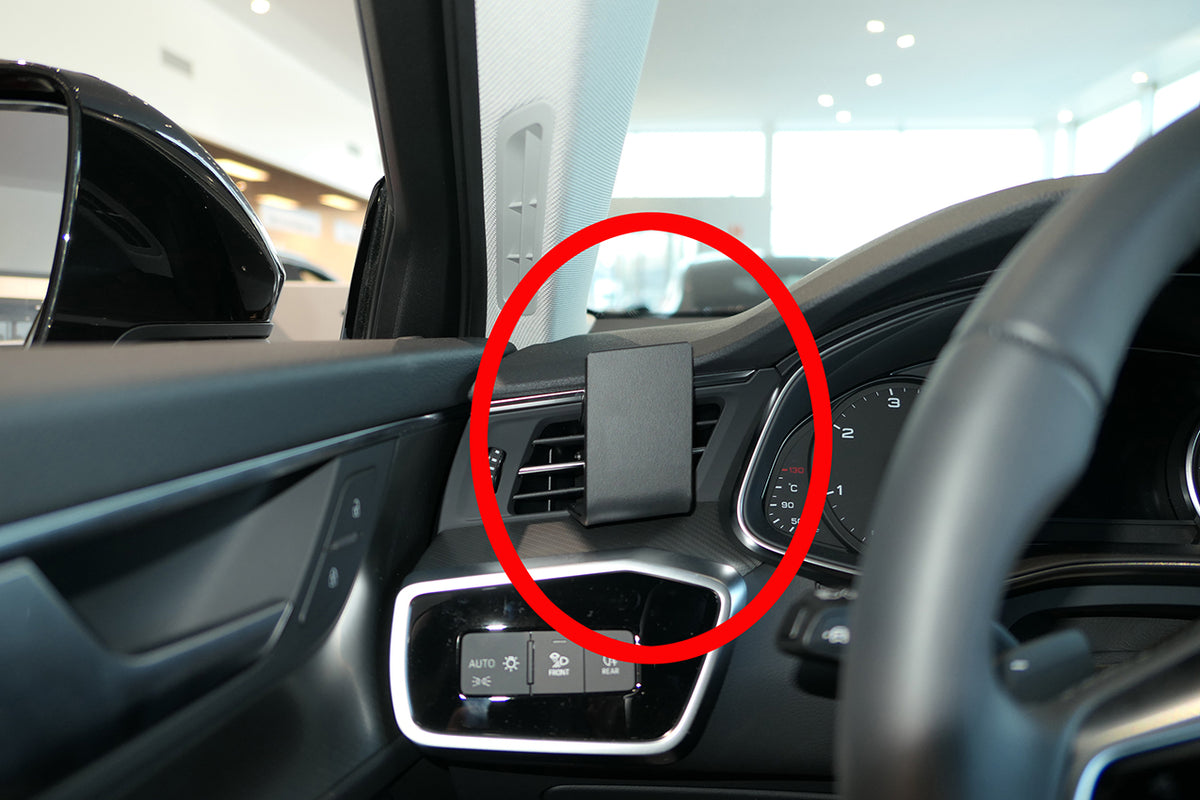 Brodit ProClip 805720 voor Audi S6 2019-2025, Audi A7 2019-2025 en Audi A6 2019-2026 - montagefoto 6
