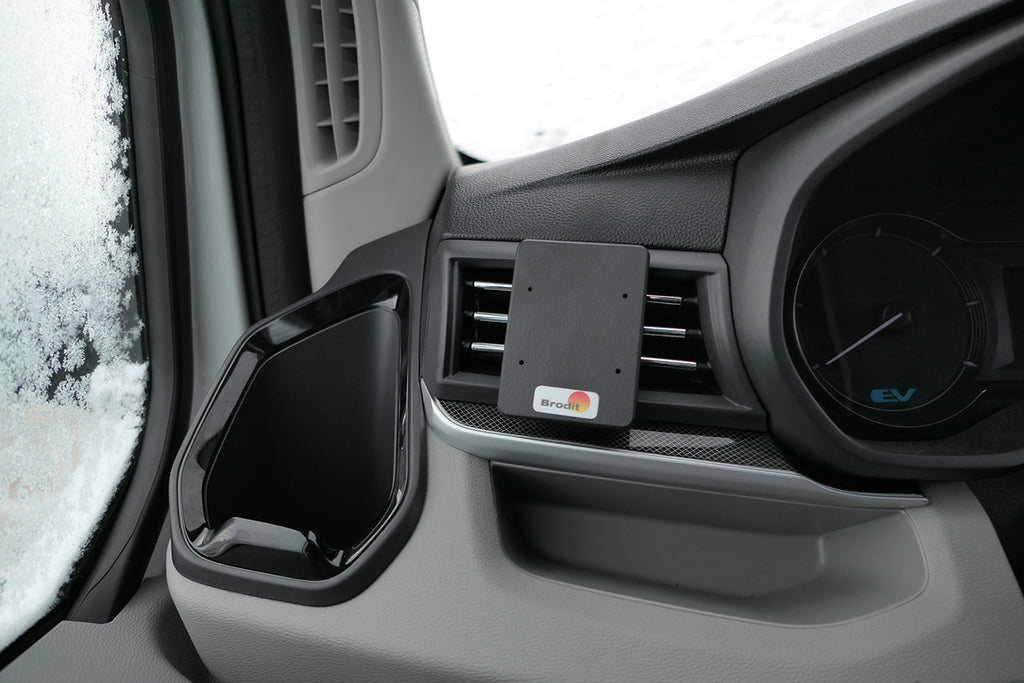 Brodit ProClip 805724 voor Maxus e-Deliver 9 2021-2026 - productfoto zwarte ABS montagebasis