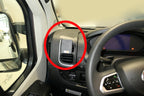 Brodit ProClip 805753 voor Citroen Jumper 2025-2026, Citroen E-Jumper 2025-2026 e.a. - productfoto zwarte ABS montagebasis