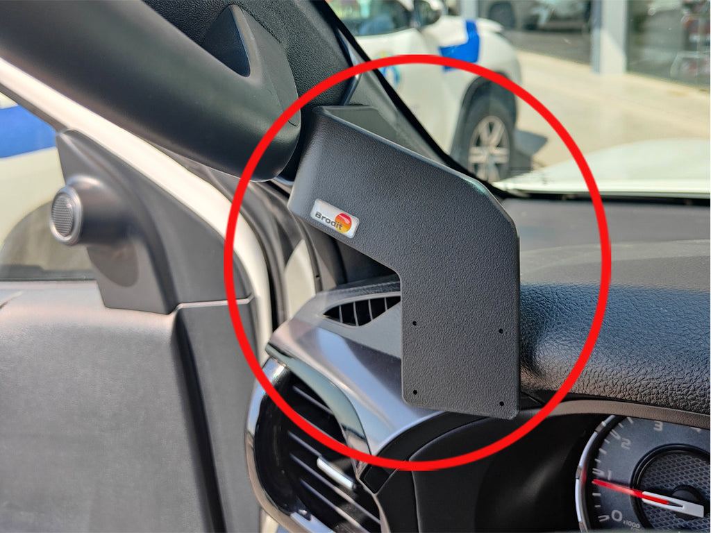 Brodit ProClip 805771 voor Toyota HiLux 2016-2026 - productfoto zwarte ABS montagebasis