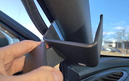 Brodit ProClip 805820 voor Subaru WRX 2022-2026 - montagepositie op dashboard