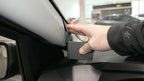Brodit ProClip 805858 voor Dacia Sandero 2021-2025 en Dacia Jogger 2022-2025 - detail van dashboardmontage