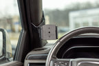 Brodit ProClip 805963 voor GMC Yukon 2021-2024 - productfoto zwarte ABS montagebasis
