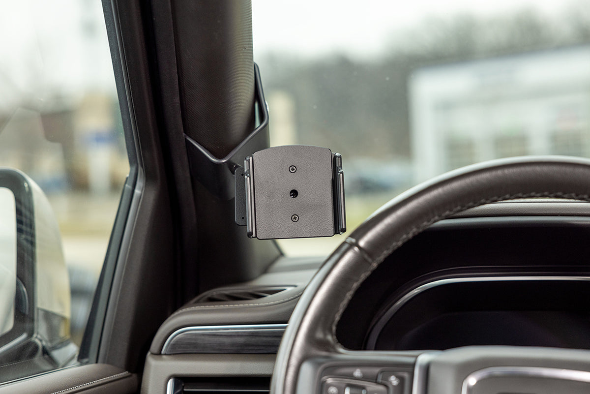 Brodit ProClip 805963 voor GMC Yukon 2021-2024 - productfoto zwarte ABS montagebasis