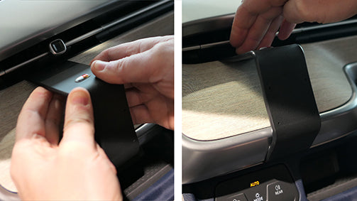 Brodit ProClip 806028 voor Volkswagen ID. Buzz 2023-2024 - detail van dashboardmontage