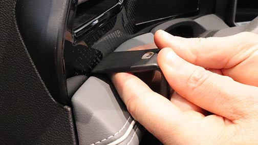 Brodit ProClip 806038 voor Volkswagen Passat 2024-2026 - detail van dashboardmontage