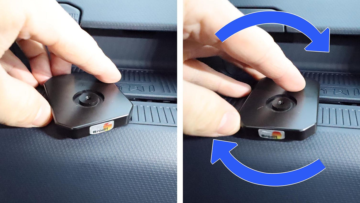 Brodit ProClip 806255 voor Kia PV5 Passenger 2025-2026 en Kia PV5 Cargo 2025-2026 - ProClip geplaatst in het voertuig