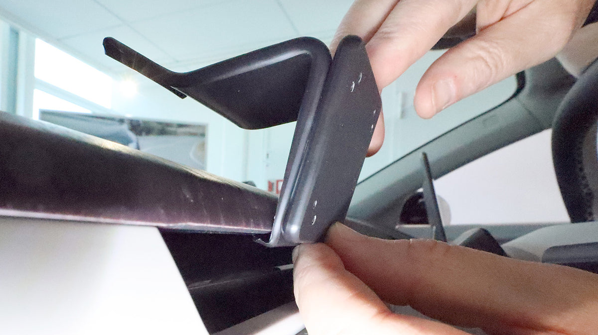 Brodit ProClip 806306 voor Volvo EX60 2027-2027 - montagepositie op dashboard