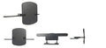 Brodit hoofdsteun mount voor Volvo V50, Volvo S40 en Volvo C70 | 81109 - productfoto 1