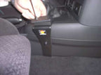 Brodit ProClip 830520 voor Acura TL 1996-1998, Alfa Romeo Spider/GTV 1998-2005 e.a. - detail van dashboardmontage