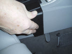 Brodit ProClip 833410 voor BMW X3 2004-2010 - ProClip geplaatst in het voertuig