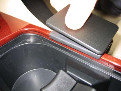 Brodit ProClip 833619 voor Lexus GS Series 2005-2012 - detail van dashboardmontage