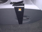 Brodit ProClip 833672 voor Citroen Pluriel 2005-2006, Citroen C3 2006-2009 en Citroen C2 2005-2006 - detail van dashboardmontage