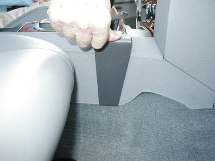 Brodit ProClip 833699 voor Jeep Grand Cherokee 2005-2010 en Jeep Commander 2006-2010 - ProClip geplaatst in het voertuig