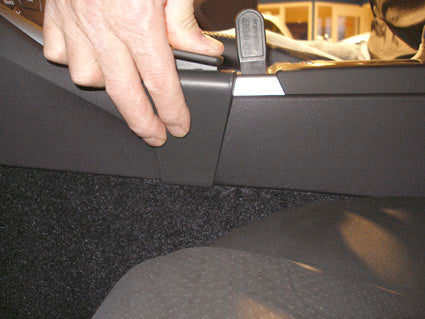 Brodit ProClip 833728 voor Lexus IS Series 2006-2013 - detail van dashboardmontage