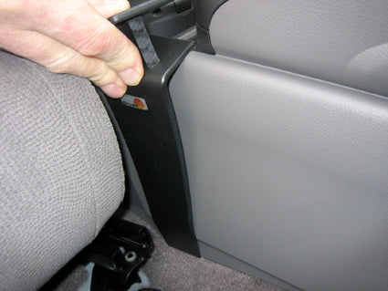 Brodit ProClip 833810 voor Acura CSX 2009-2011, Honda Civic Si 2006-2011 e.a. - ProClip geplaatst in het voertuig