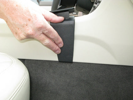 Brodit ProClip 834201 voor Jaguar XF 2009-2015 - ProClip geplaatst in het voertuig