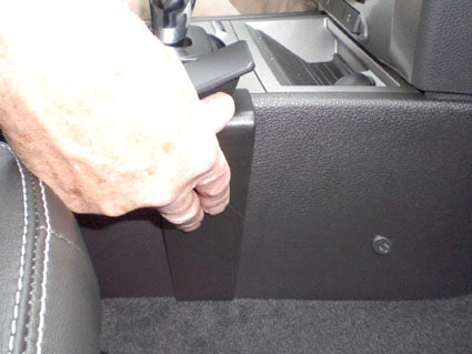 Brodit ProClip 834364 voor Ford Fusion 2010-2012, Mercury Milan Hybrid 2010-2012 en Mercury Milan 2010-2012 - ProClip geplaatst in het voertuig