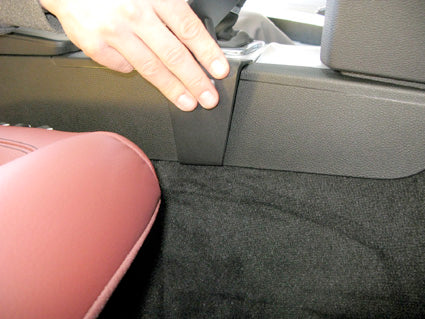 Brodit ProClip 834461 voor Mercedes Benz E-Class, Coupé 2010-2017 en Mercedes Benz E-Class, Convertible 2010-2014 - ProClip geplaatst in het voertuig