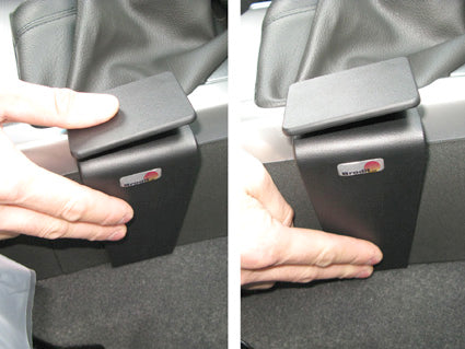 Brodit ProClip 834521 voor Nissan Navara 2011-2015 en Nissan King Cab 2011-2015 - ProClip geplaatst in het voertuig