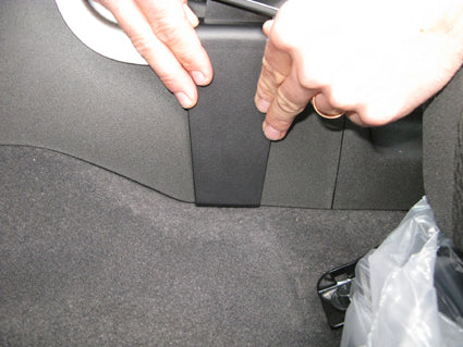 Brodit ProClip 834522 voor Nissan Navara 2011-2015 en Nissan King Cab 2011-2015 - ProClip geplaatst in het voertuig