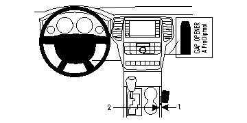 Brodit ProClip 834550 voor Jeep Grand Cherokee 2011-2020 - montagefoto 8