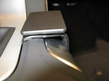 Brodit ProClip 834599 voor Volvo XC70 2011, Volvo V70 II 2011 en Volvo S80 2011 - productfoto zwarte ABS montagebasis