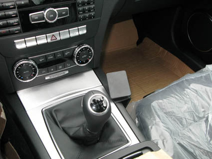 Brodit ProClip 834616 voor Mercedes Benz C-Class (180-320) 2011-2014 - installatiepositie
