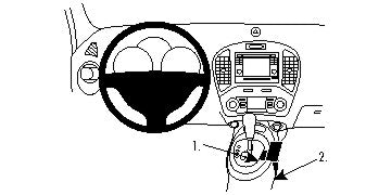 Brodit ProClip 834708 voor Nissan Juke 2011-2019 - montagefoto 7