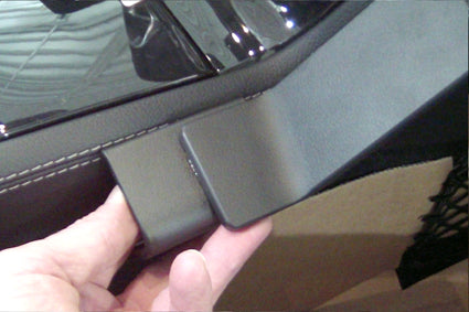 Brodit ProClip 834824 voor Mercedes Benz SL-Class 2013-2021 - ProClip geplaatst in het voertuig