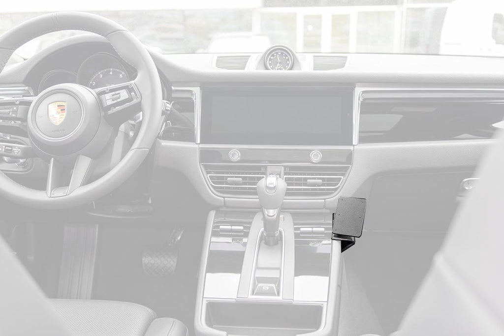 Brodit ProClip 835013 voor Porsche Macan 2015-2026 - productfoto zwarte ABS montagebasis