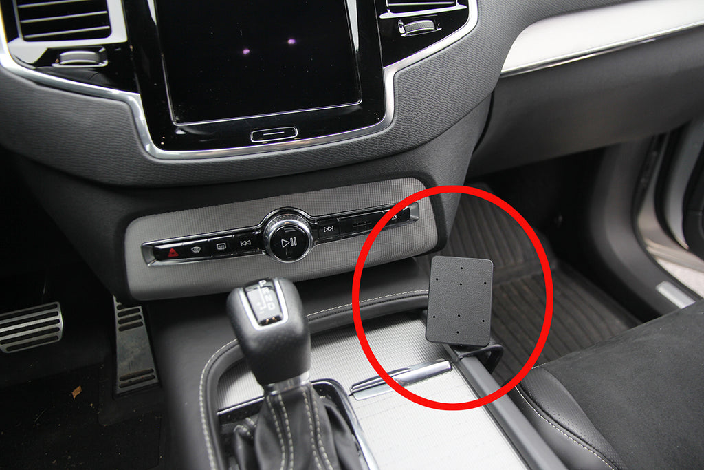 Brodit ProClip 835101 voor Volvo XC90 2015-2024 - productfoto zwarte ABS montagebasis
